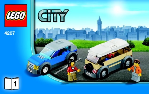 Notice / Instructions de Montage - LEGO - 4207 - City Garage: Page 1