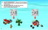 Notice / Instructions de Montage - LEGO - 4208 - 4x4 Fire Truck: Page 2