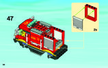 Notice / Instructions de Montage - LEGO - 4208 - 4x4 Fire Truck: Page 62