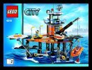 Notice / Instructions de Montage - LEGO - 4210 - Coast Guard Platform: Page 1