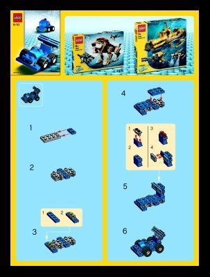 Notice / Instructions de Montage - LEGO - 4347 - Vehicles: Page 1