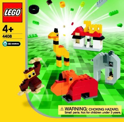 Notice / Instructions de Montage - LEGO - 4408 - Animals: Page 1