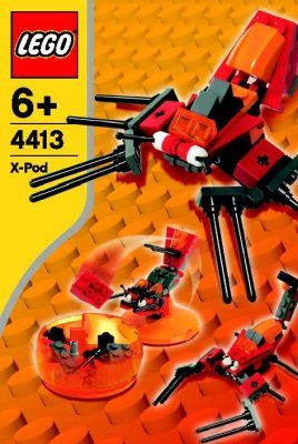 Notice / Instructions de Montage - LEGO - 4413 - Arachno Pod: Page 1