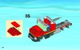 Notice / Instructions de Montage - LEGO - 4430 - Fire Transporter: Page 44