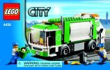 Notice / Instructions de Montage - LEGO - City - 4432 - Le camion-poubelle: Page 1