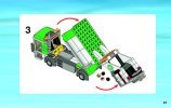 Notice / Instructions de Montage - LEGO - City - 4432 - Le camion-poubelle: Page 67