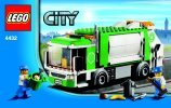 Notice / Instructions de Montage - LEGO - City - 4432 - Le camion-poubelle: Page 1