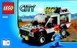 Notice / Instructions de Montage - LEGO - 4433 - Dirt Bike Transporter: Page 1