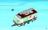 Notice / Instructions de Montage - LEGO - 4435 - Car & Camper: Page 63