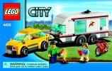 Notice / Instructions de Montage - LEGO - 4435 - Car & Camper: Page 1