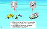 Notice / Instructions de Montage - LEGO - 4435 - Car & Camper: Page 2