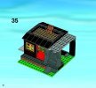 Notice / Instructions de Montage - LEGO - 4438 - Robber's Hideout: Page 38