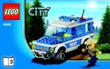 Notice / Instructions de Montage - LEGO - 4440 - Forest Police Station: Page 1