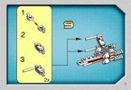 Notice / Instructions de Montage - LEGO - 4484 - MINI X-wing Fighter™ & TIE Advanced™: Page 7