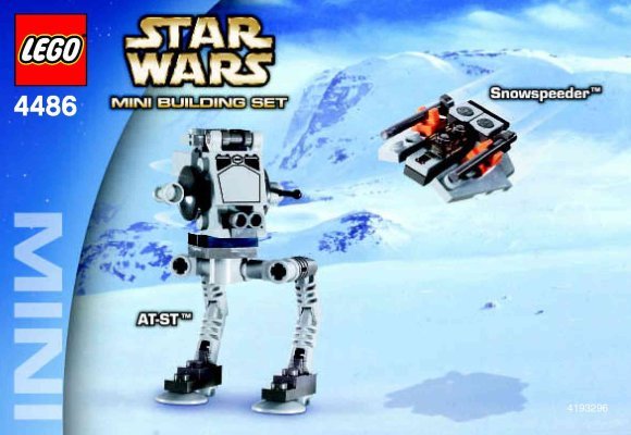 Notice / Instructions de Montage - LEGO - 4486 - MINI AT-ST™ & Snowspeeder™: Page 1