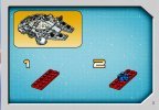 Notice / Instructions de Montage - LEGO - 4488 - MINI Millennium Falcon™: Page 3