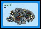 Notice / Instructions de Montage - LEGO - 4504 - Millennium Falcon™: Page 47