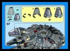 Notice / Instructions de Montage - LEGO - 4504 - Millennium Falcon™: Page 70