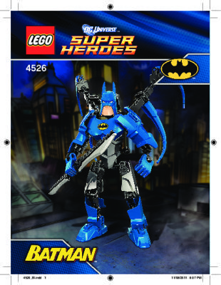 Notice / Instructions de Montage - LEGO - 4526 - Batman™: Page 1