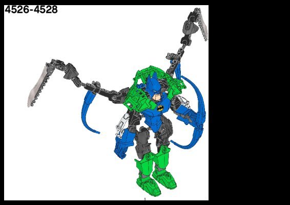 Notice / Instructions de Montage - LEGO - 4526 - Batman™: Page 1