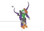 Notice / Instructions de Montage - LEGO - 4527 - The Joker: Page 22