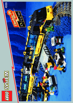 Notice / Instructions de Montage - LEGO - 4559 - High Speed Train Starter Set: Page 1