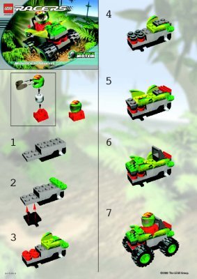 Notice / Instructions de Montage - LEGO - 4583 - Maverick Storm: Page 1