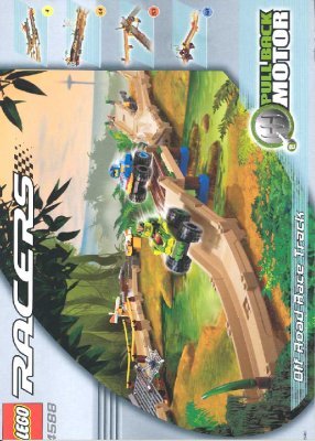 Notice / Instructions de Montage - LEGO - 4588 - Offroad Race Track: Page 1