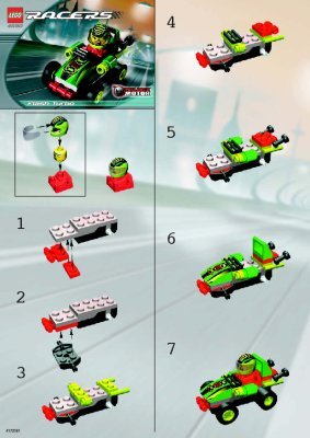 Notice / Instructions de Montage - LEGO - 4590 - Flash Turbo: Page 1