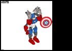 Notice / Instructions de Montage - LEGO - 4597 - Captain America™: Page 1