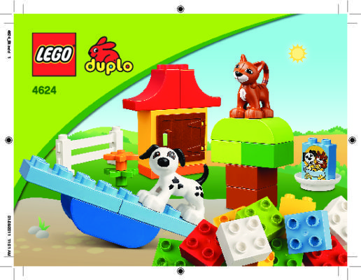 Notice / Instructions de Montage - LEGO - 4624 - LEGO® DUPLO® Brick Box: Page 1