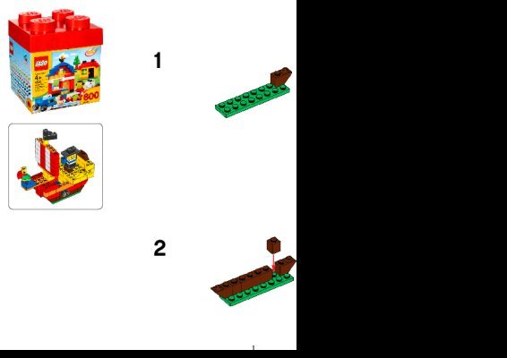 Notice / Instructions de Montage - LEGO - 4628 - LEGO® Fun with Bricks: Page 1