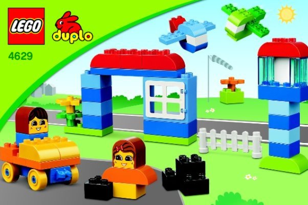 Notice / Instructions de Montage - LEGO - 4629 - LEGO® DUPLO® Build & Play Box: Page 1