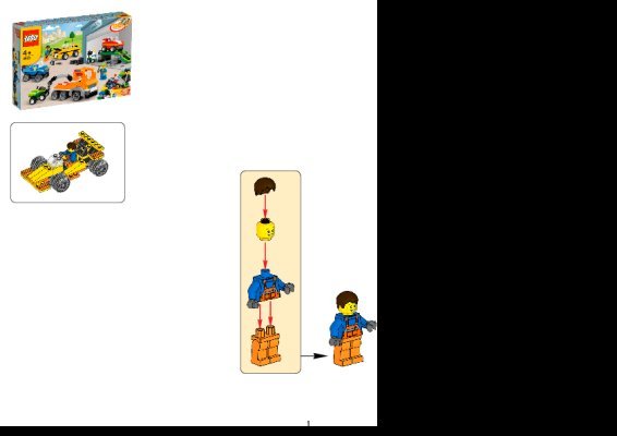 Notice / Instructions de Montage - LEGO - 4635 - Fun with Vehicles: Page 1