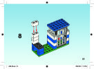 Notice / Instructions de Montage - LEGO - 4636 - Police Building Set: Page 23