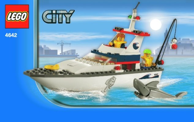 Notice / Instructions de Montage - LEGO - 4642 - Fishing Boat: Page 1