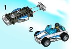 Notice / Instructions de Montage - LEGO - 4666 - Speedy Police Car: Page 2