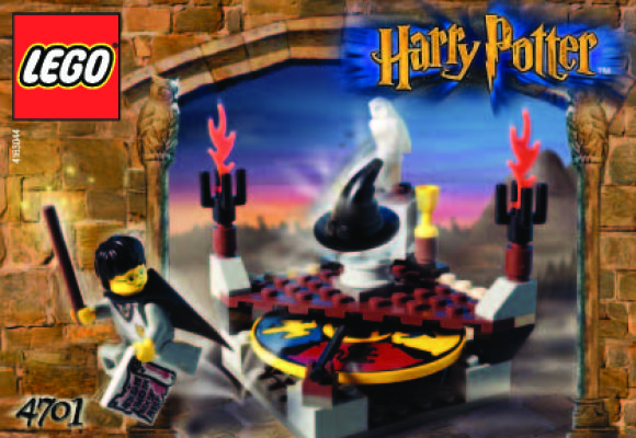 Notice / Instructions de Montage - LEGO - 4701 - The Sorting Hat™: Page 1