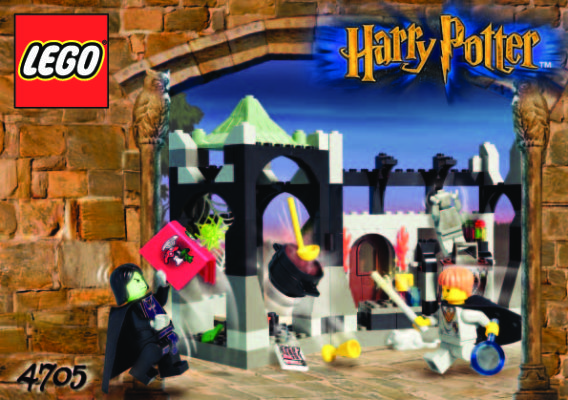 Notice / Instructions de Montage - LEGO - 4705 - Snape's Class: Page 1