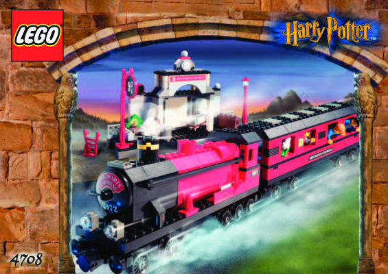 Notice / Instructions de Montage - LEGO - 4708 - Hogwarts™ Express: Page 1