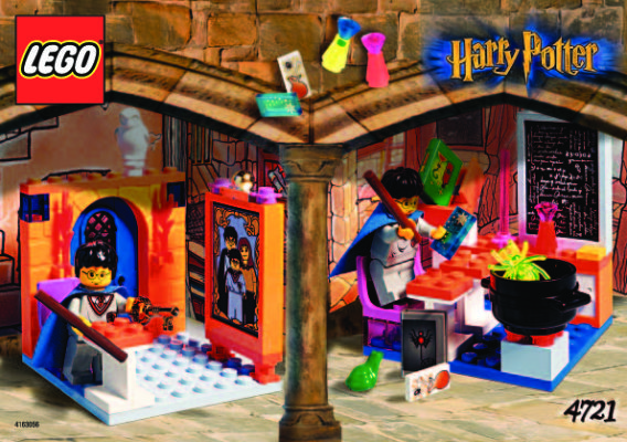 Notice / Instructions de Montage - LEGO - 4721 - Hogwarts™ Classrooms: Page 1