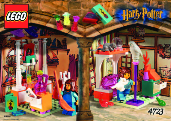 Notice / Instructions de Montage - LEGO - 4723 - Diagon Alley™ Shops: Page 1