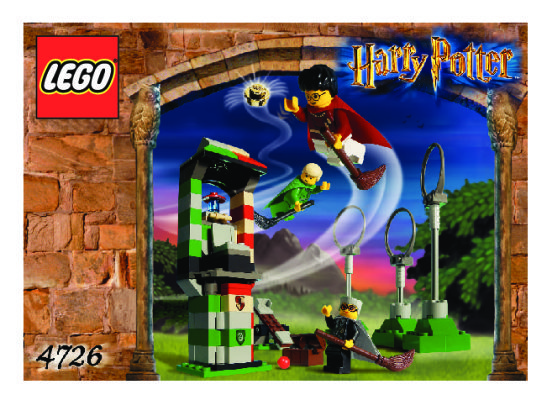 Notice / Instructions de Montage - LEGO - 4726 - Quidditch™ Practice: Page 1