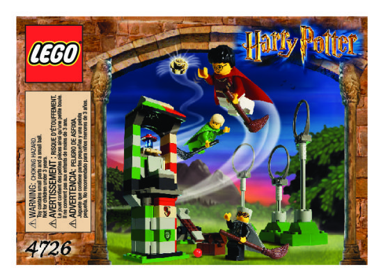 Notice / Instructions de Montage - LEGO - 4726 - Quidditch™ Practice: Page 1