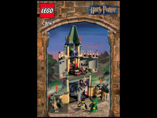 Notice / Instructions de Montage - LEGO - 4729 - Dumbledore's Office: Page 1