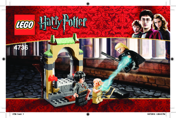 Notice / Instructions de Montage - LEGO - 4736 - Freeing Dobby: Page 1