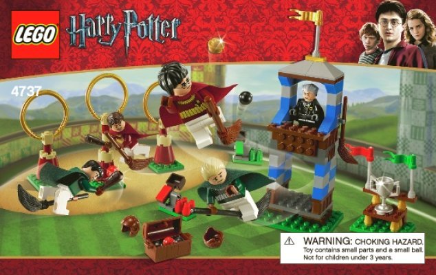 Notice / Instructions de Montage - LEGO - 4737 - Quidditch Match: Page 1