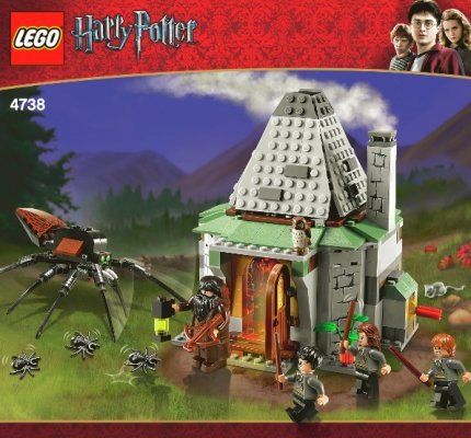 Notice / Instructions de Montage - LEGO - 4738 - Hagrid's Hut: Page 1