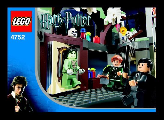 Notice / Instructions de Montage - LEGO - 4752 - Professor Lupin's Classroom: Page 1