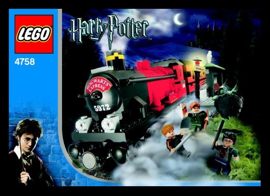 Notice / Instructions de Montage - LEGO - 4758 - Hogwarts™ Express: Page 1